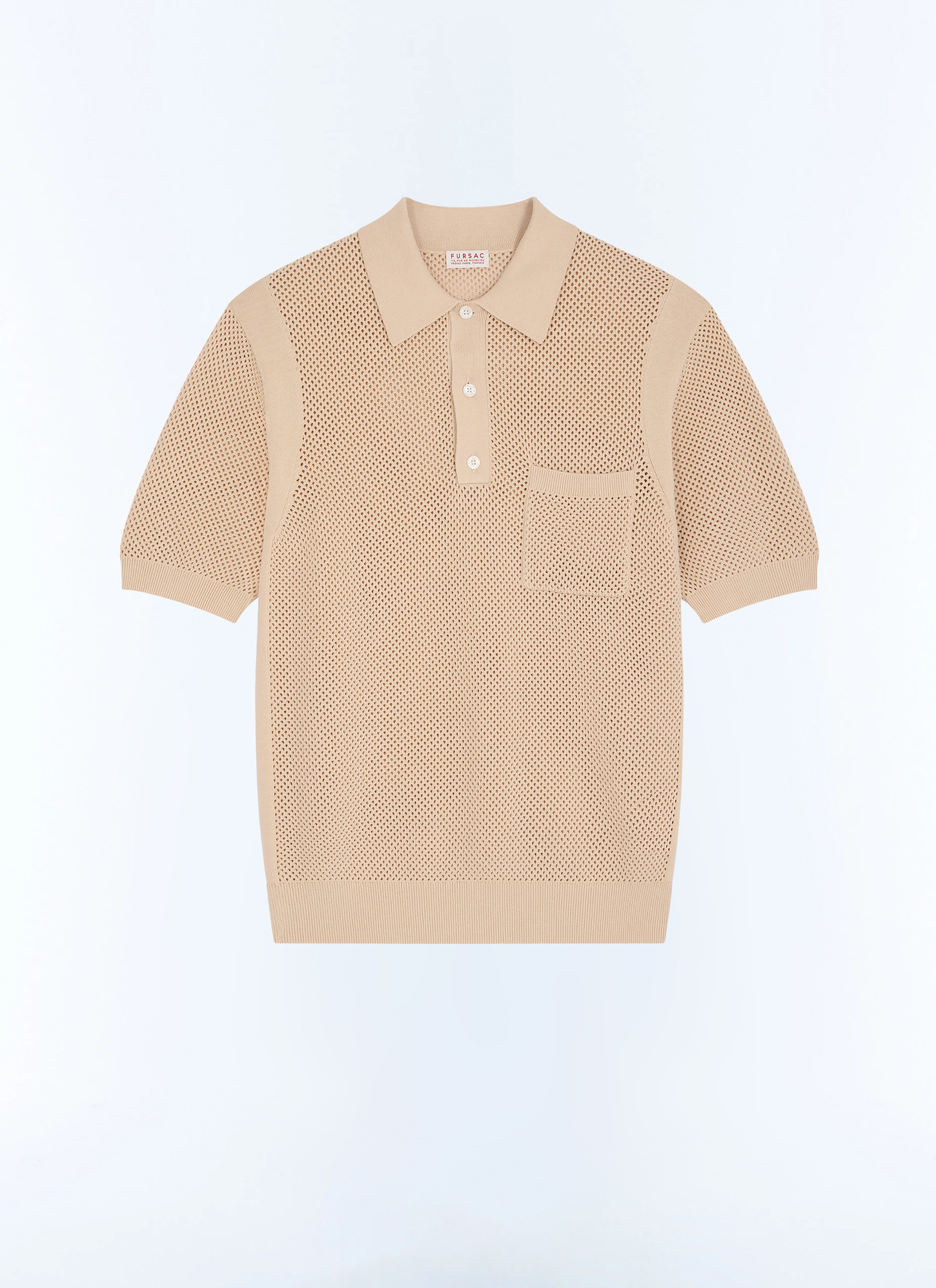 Polo coton biologique homme Fursac - A2JOCO-JA11-A006