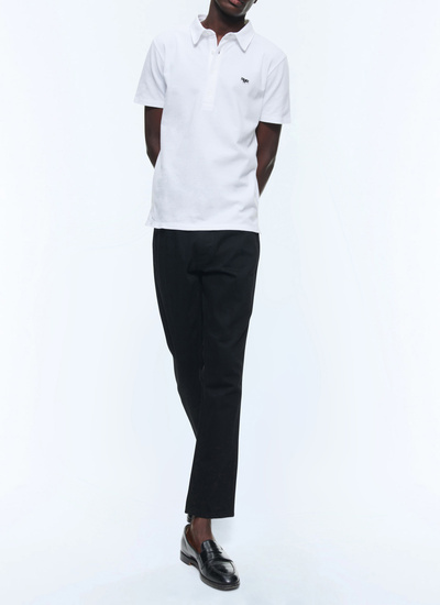 Polo homme piqué de coton biologique Fursac - J2DLUM-DJ22-A001