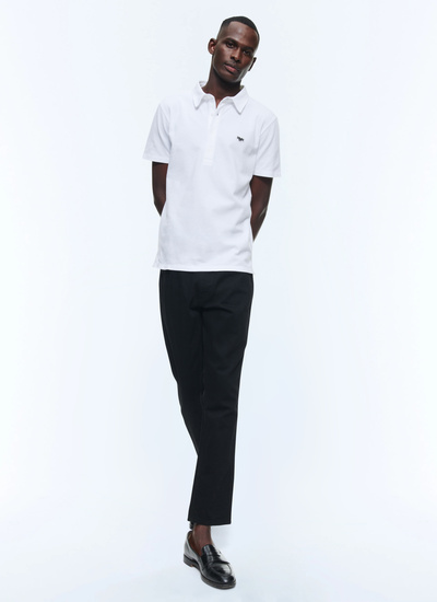 Polo homme piqué de coton biologique Fursac - J2DLUM-DJ22-A001