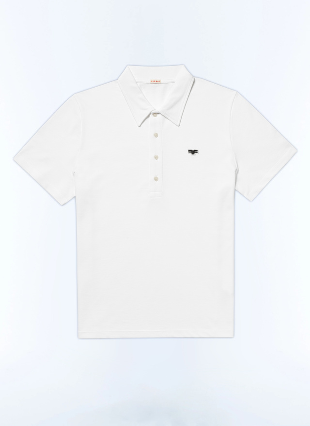 Polo piqué de coton biologique homme Fursac - J2DLUM-DJ22-A001