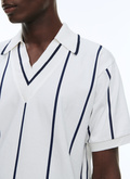 Polo en jersey de coton biologique à rayures - J2BOVE-BJ07-01