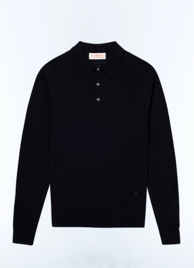 Polo laine mérinos homme Fursac - A2RILO-MA03-30