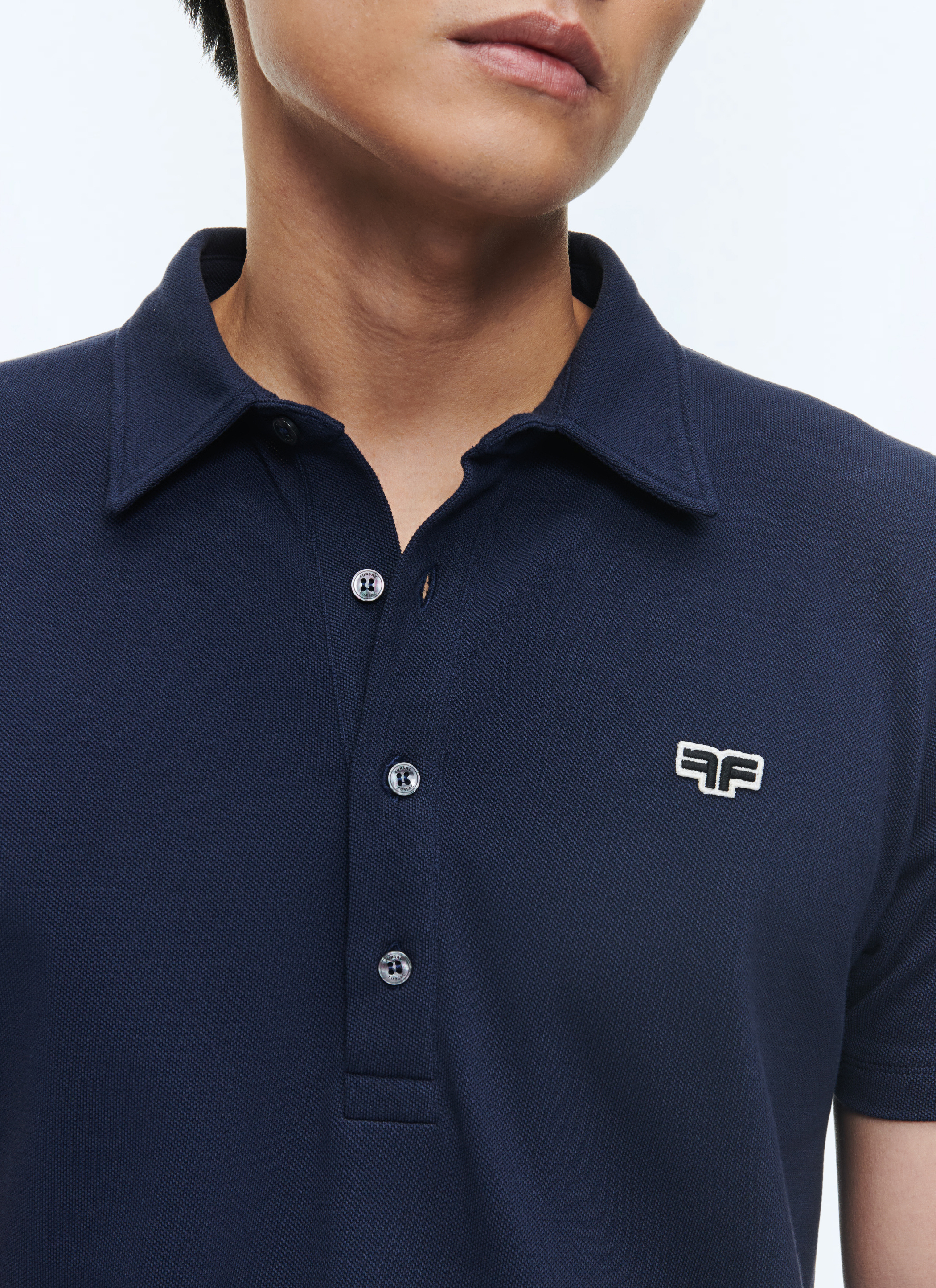 Pff 030 Polo Bleu Marine Homme - Fursac - J2DLUM-DJ22-D030