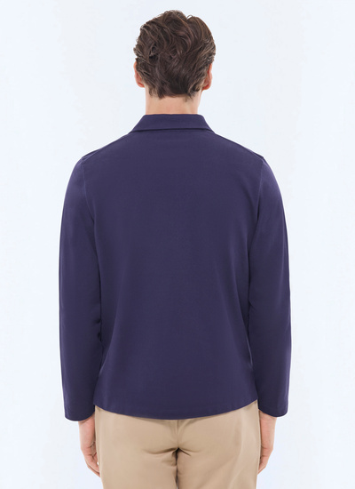 Polo bleu marine homme Fursac - J2GPOL-FJ22-D030