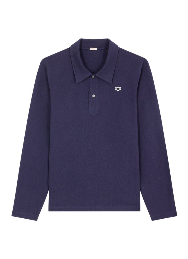 Polo bleu marine homme Fursac - J2GPOL-FJ22-D030