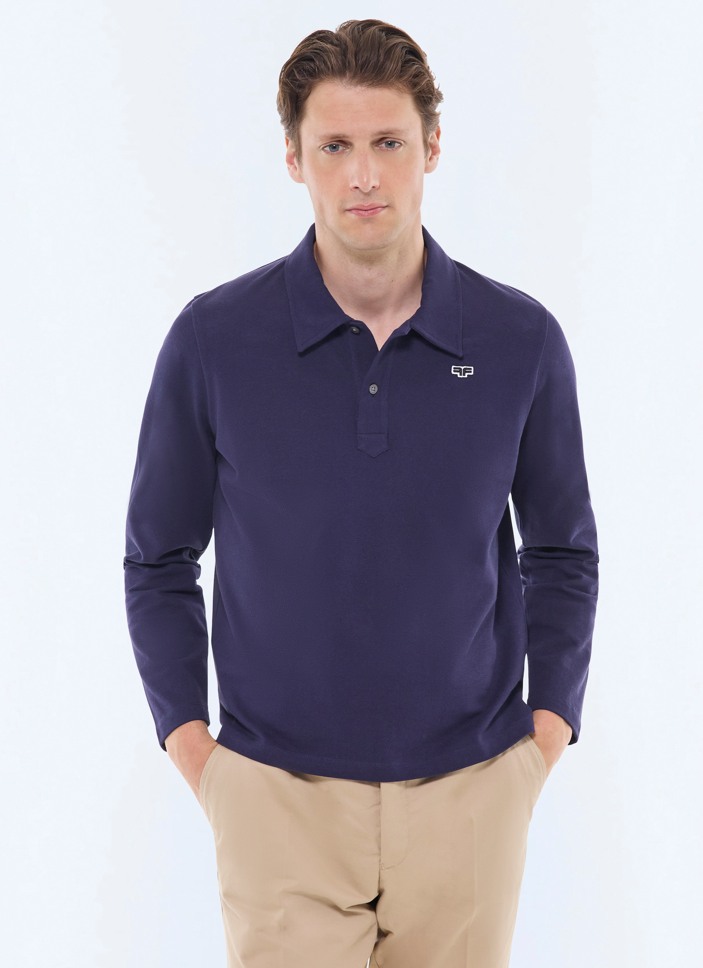 Polo homme piqué de coton biologique Fursac - J2GPOL-FJ22-D030