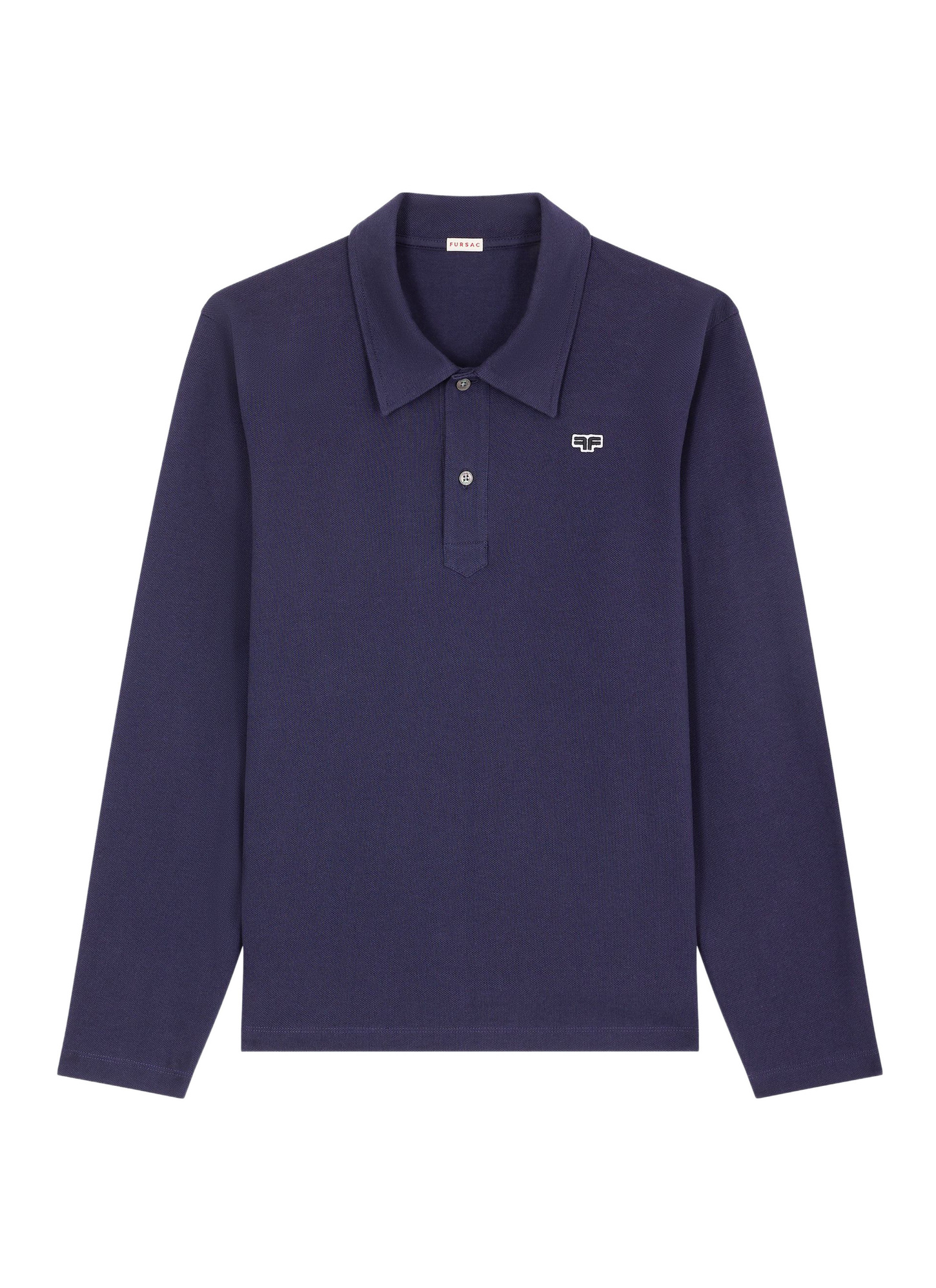 Polo homme Fursac - Polo en piqué de coton biologique bleu marine J2GPOL-FJ22-D030