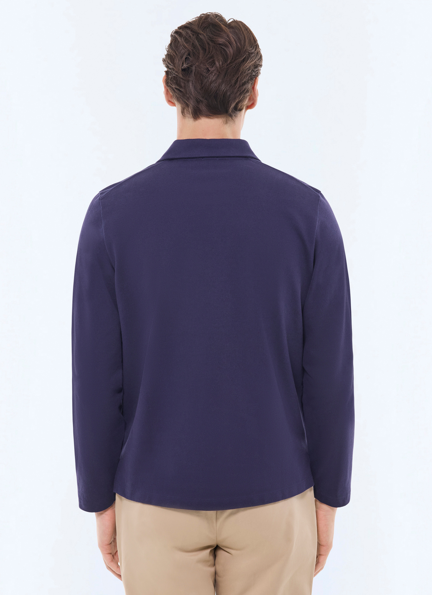 Polo bleu marine homme Fursac - J2GPOL-FJ22-D030