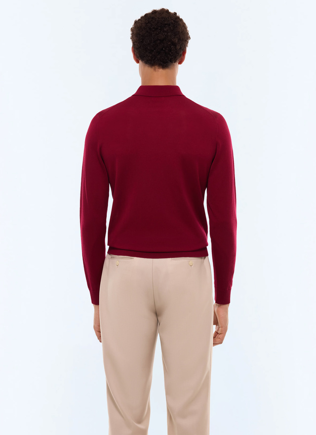 Polo homme laine mérinos certifiée Fursac - A2RILO-MA03-C014
