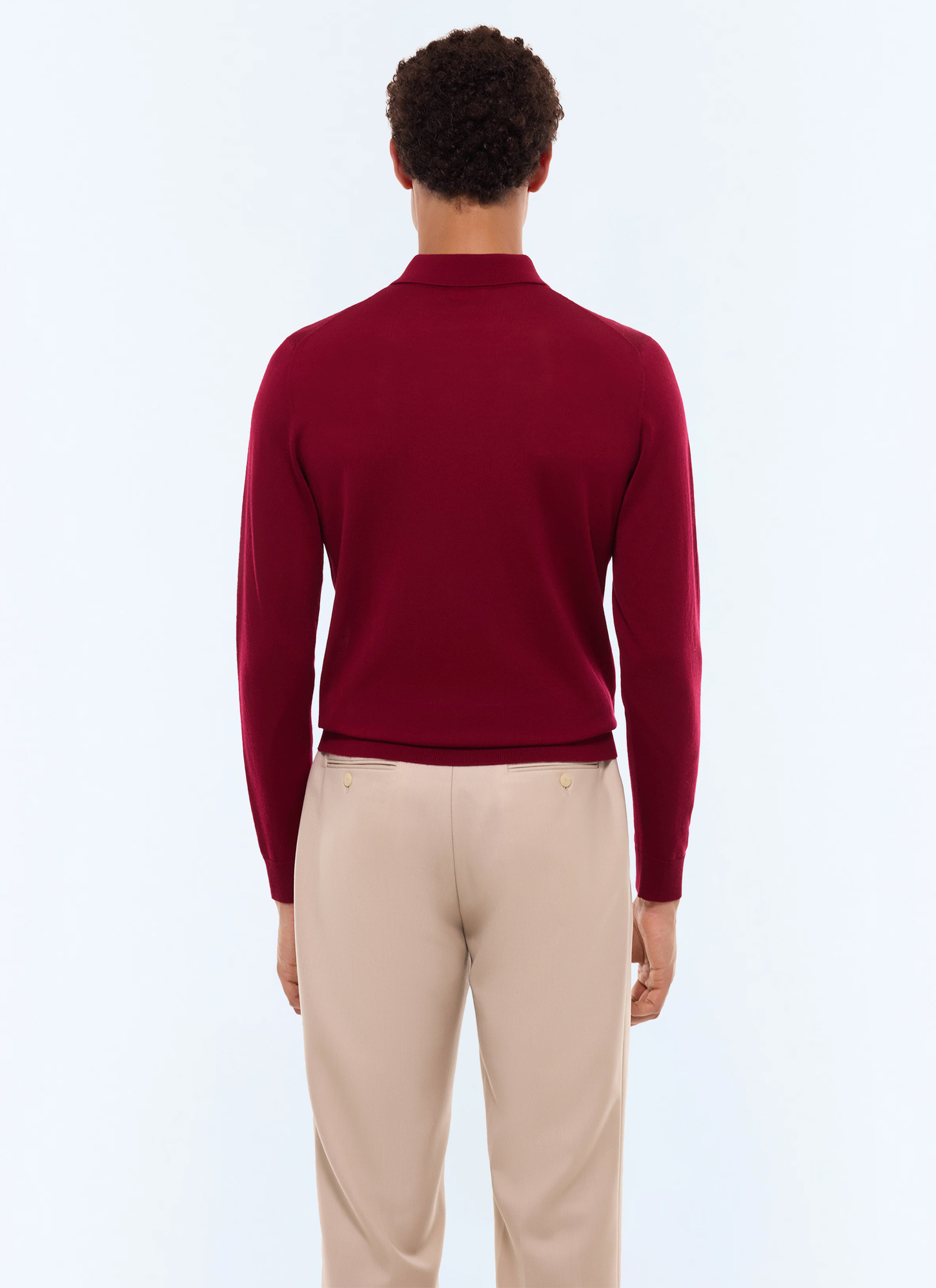 Polo homme laine mérinos certifiée Fursac - A2RILO-MA03-C014