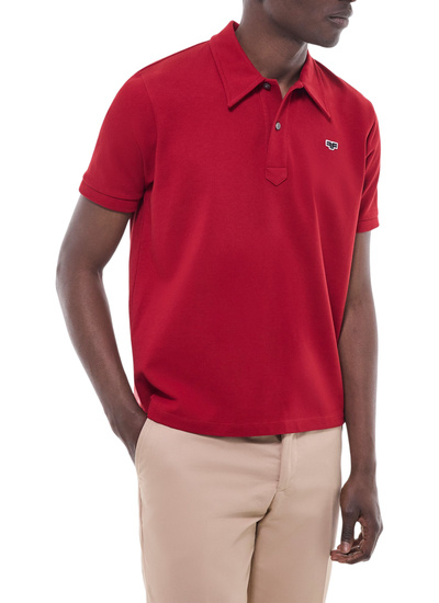 Polo bordeaux homme Fursac - J2GLUM-FJ22-C014