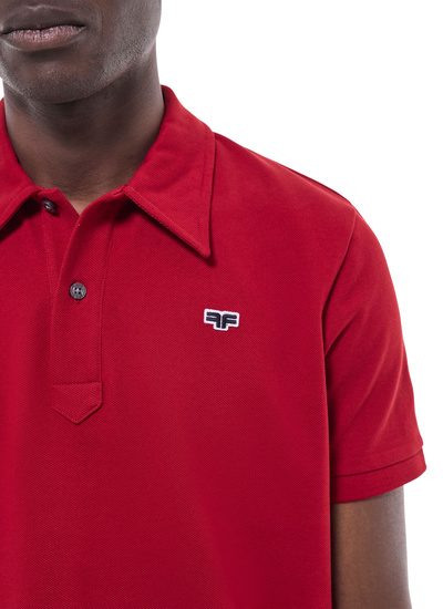 Polo homme piqué de coton biologique Fursac - J2GLUM-FJ22-C014
