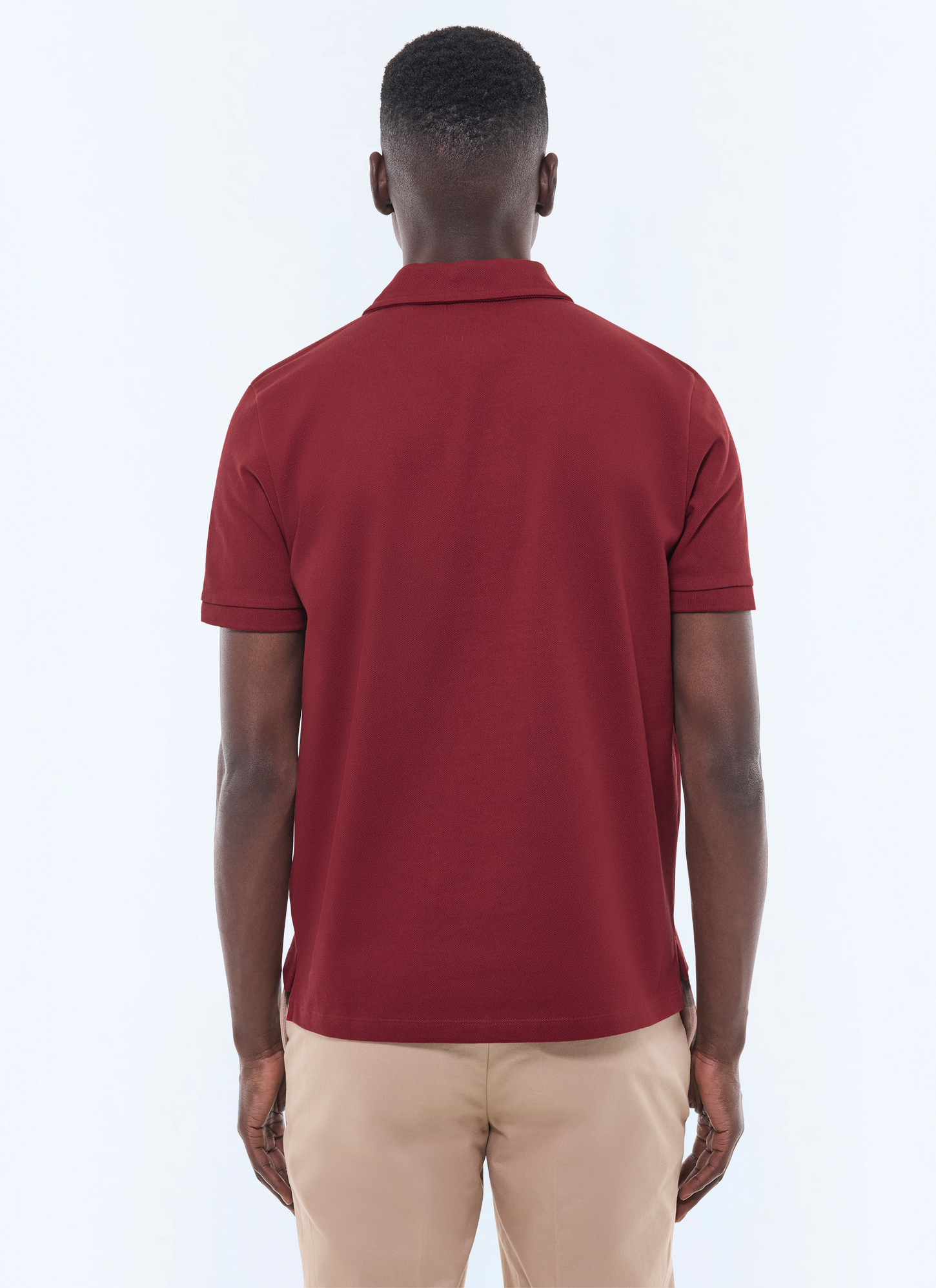 Polo homme piqué de coton biologique Fursac - J2GLUM-FJ22-C014