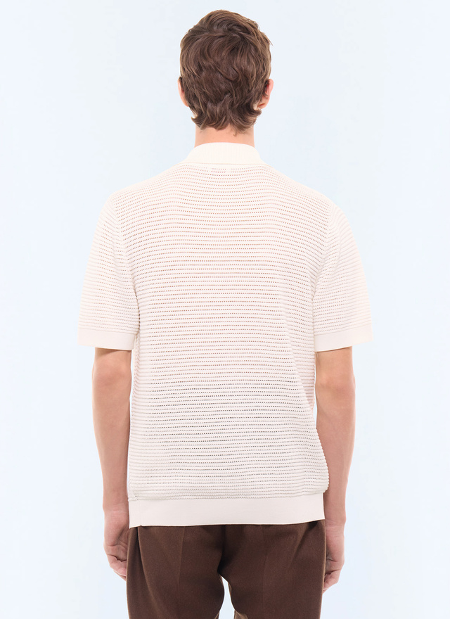 Polo homme matière principale: 100% coton Fursac - A2LOIS-LA04-A002