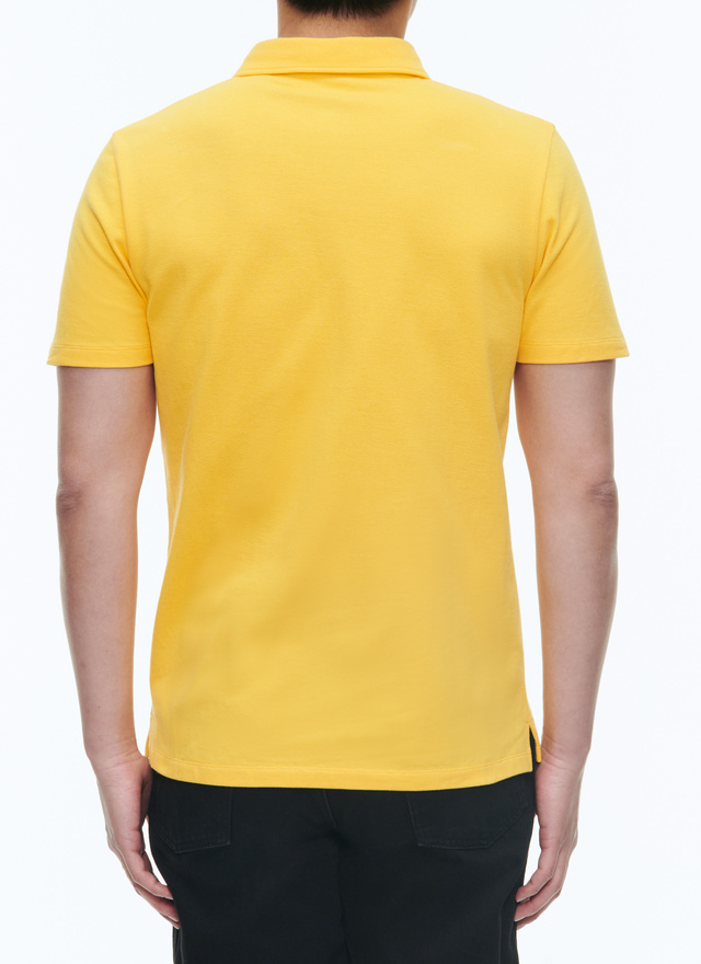 Polo homme piqué de coton biologique Fursac - J2DLUM-DJ22-E005