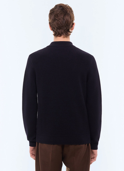 Polo homme tissu principal: 100% lainedoublure: aucune Fursac - A2LPOL-AA19-D030