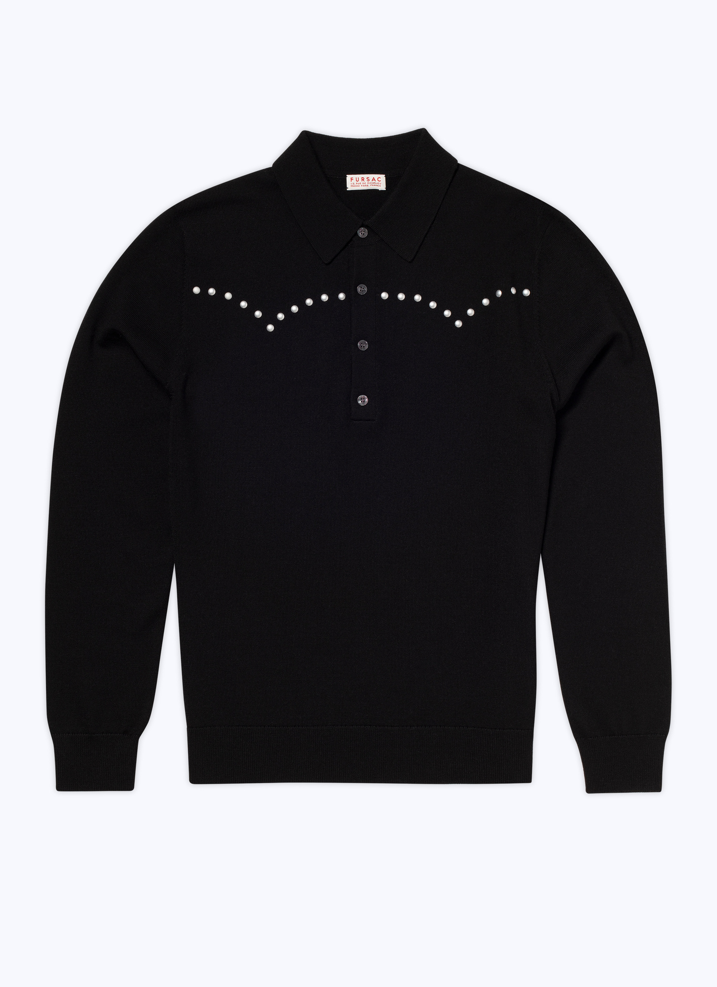 Polo laine homme Fursac - A2CLUE-CA20-B020