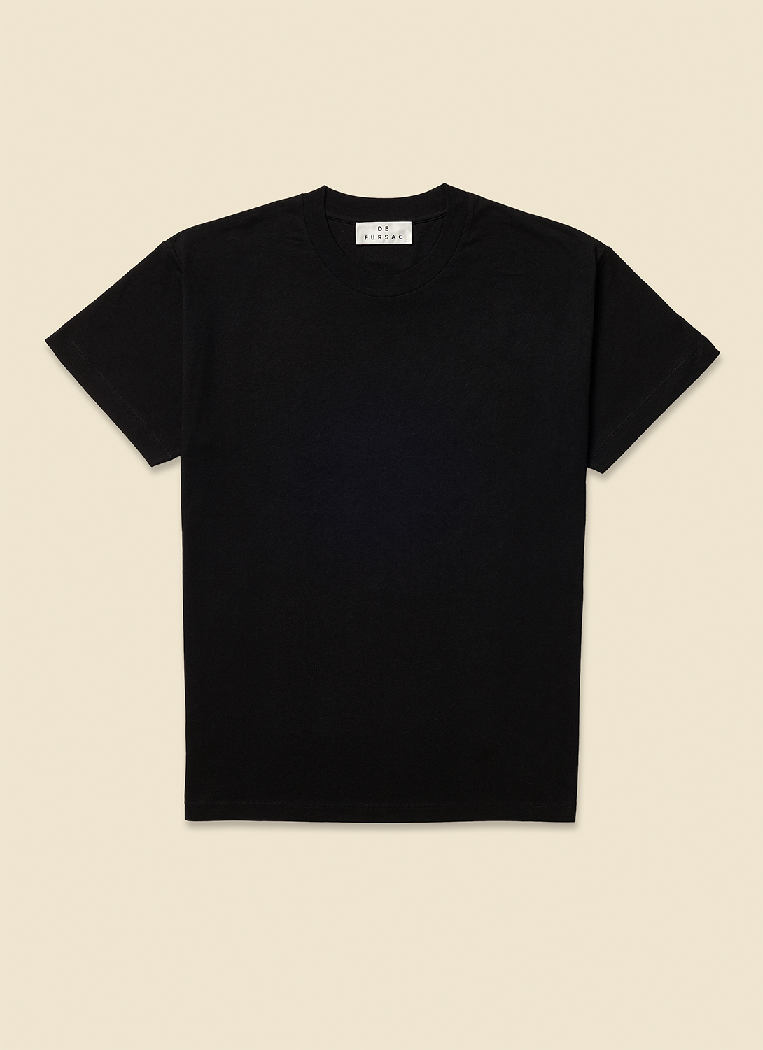 FURSAC - T-shirt col rond - Homme - Taille XXL - Noir