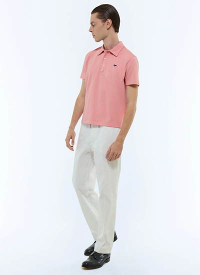 Polo rose homme Fursac - J2FLUM-FJ22-F006