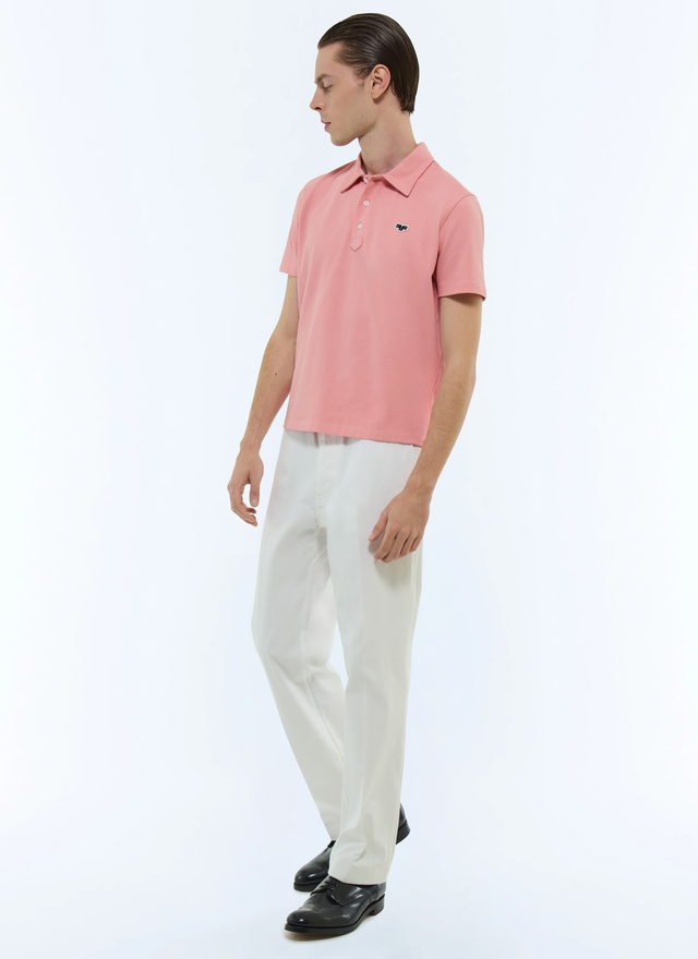 Polo rose homme Fursac - J2FLUM-FJ22-F006