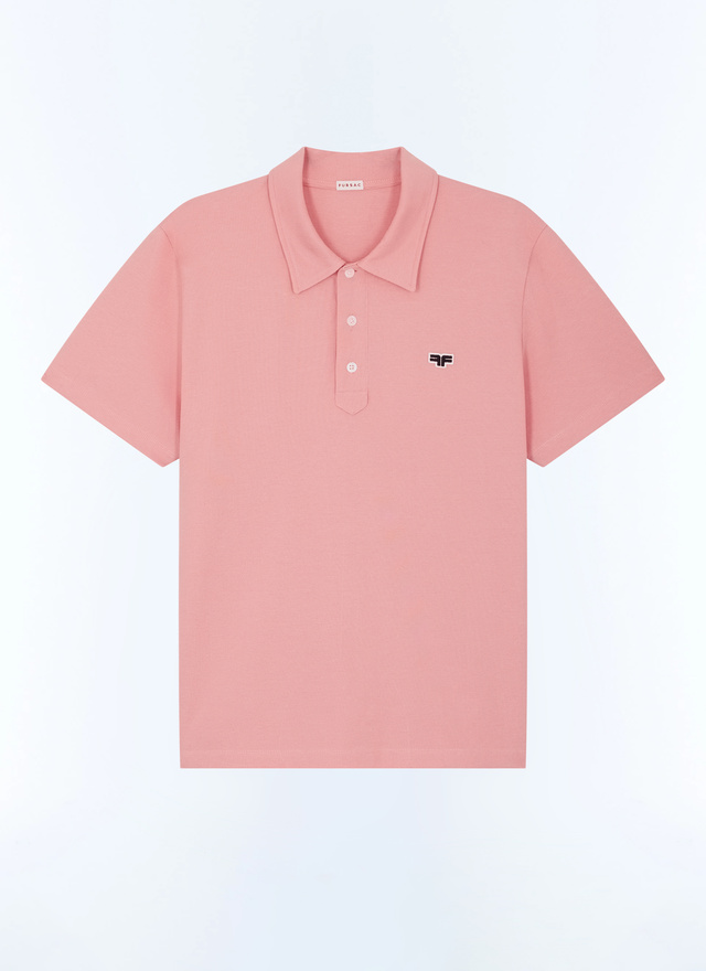 Polo piqué de coton biologique homme Fursac - J2FLUM-FJ22-F006