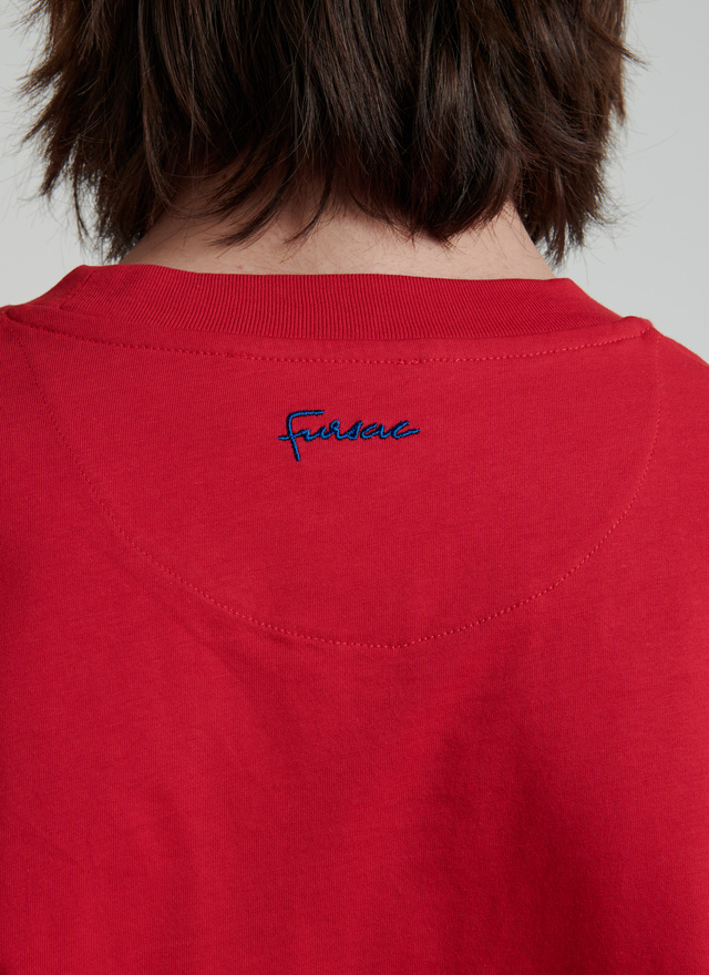 Polo rouge homme Fursac - J2PITI-PJ03-79