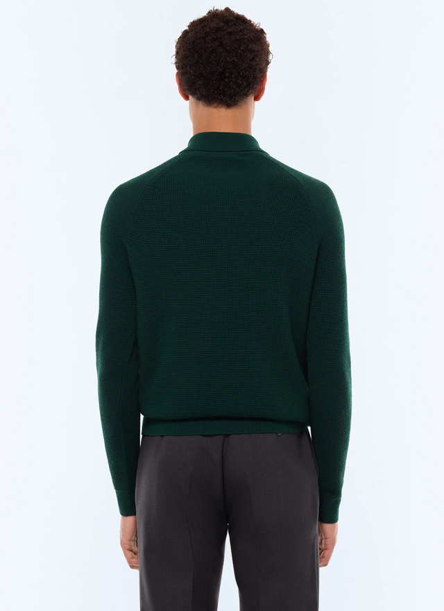 Polo homme laine certifiée Fursac - A2AIRO-AA19-H014