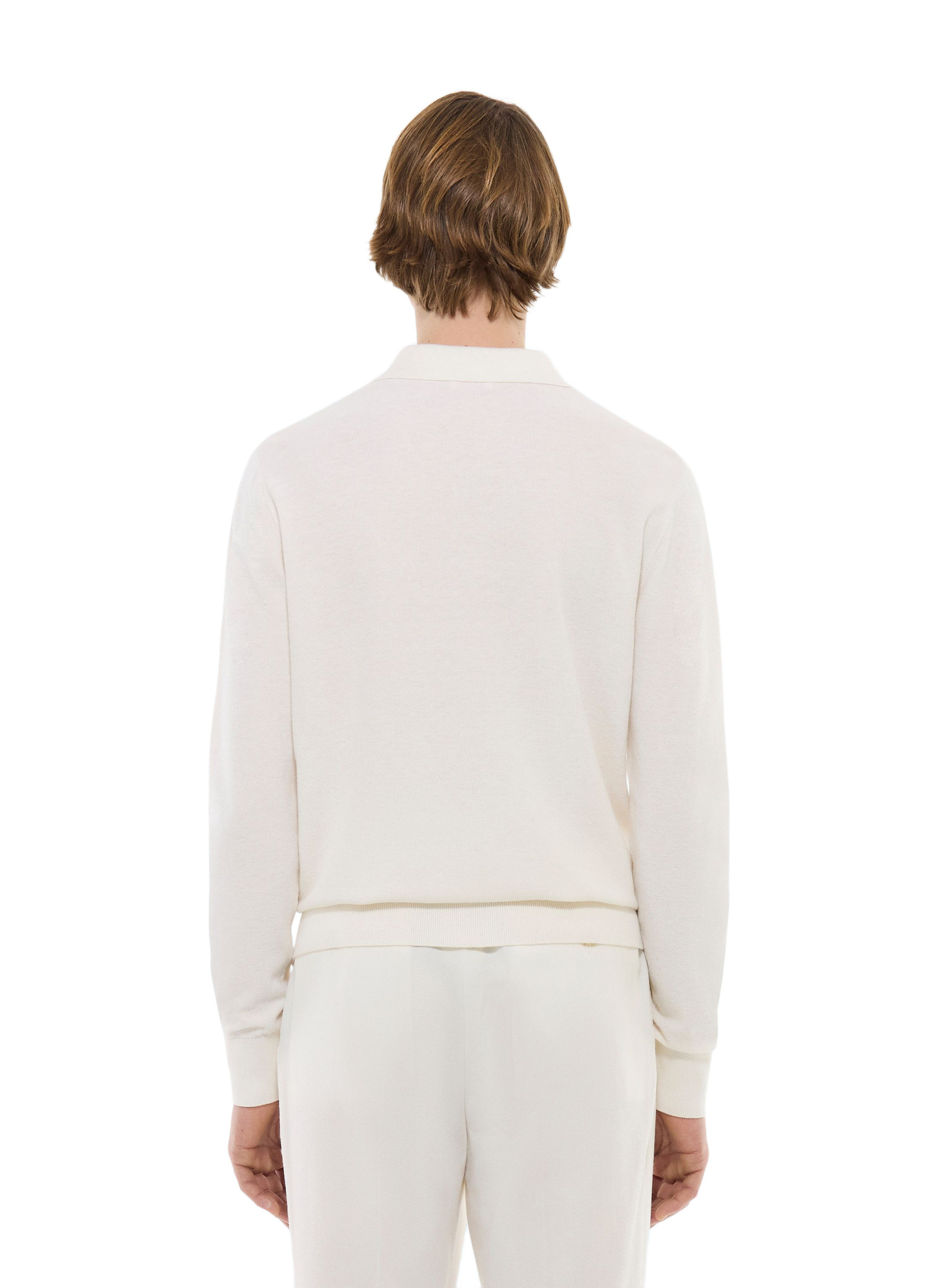 Polo ecru homme Fursac - A2TWIG-NA01-02