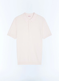 Polo point de riz en coton et cachemire - A2PIRO-JA20-A002