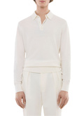 Cotton and cashmere polo shirt - A2TWIG-NA01-02