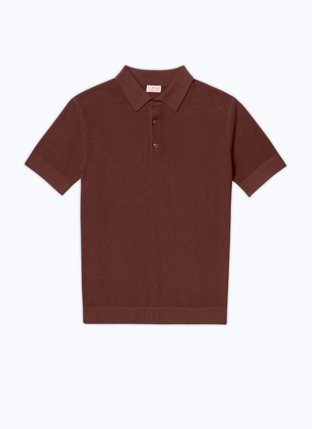 Men's cotton and cashmere polo shirt Fursac - A2PIRO-NA01-G005