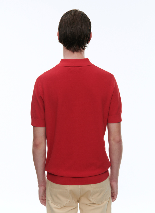Men's cotton and cashmere polo shirt Fursac - A2PIRO-NA01-79