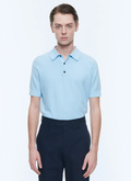 Cotton and cashmere polo - A2PIRO-NA01-D001