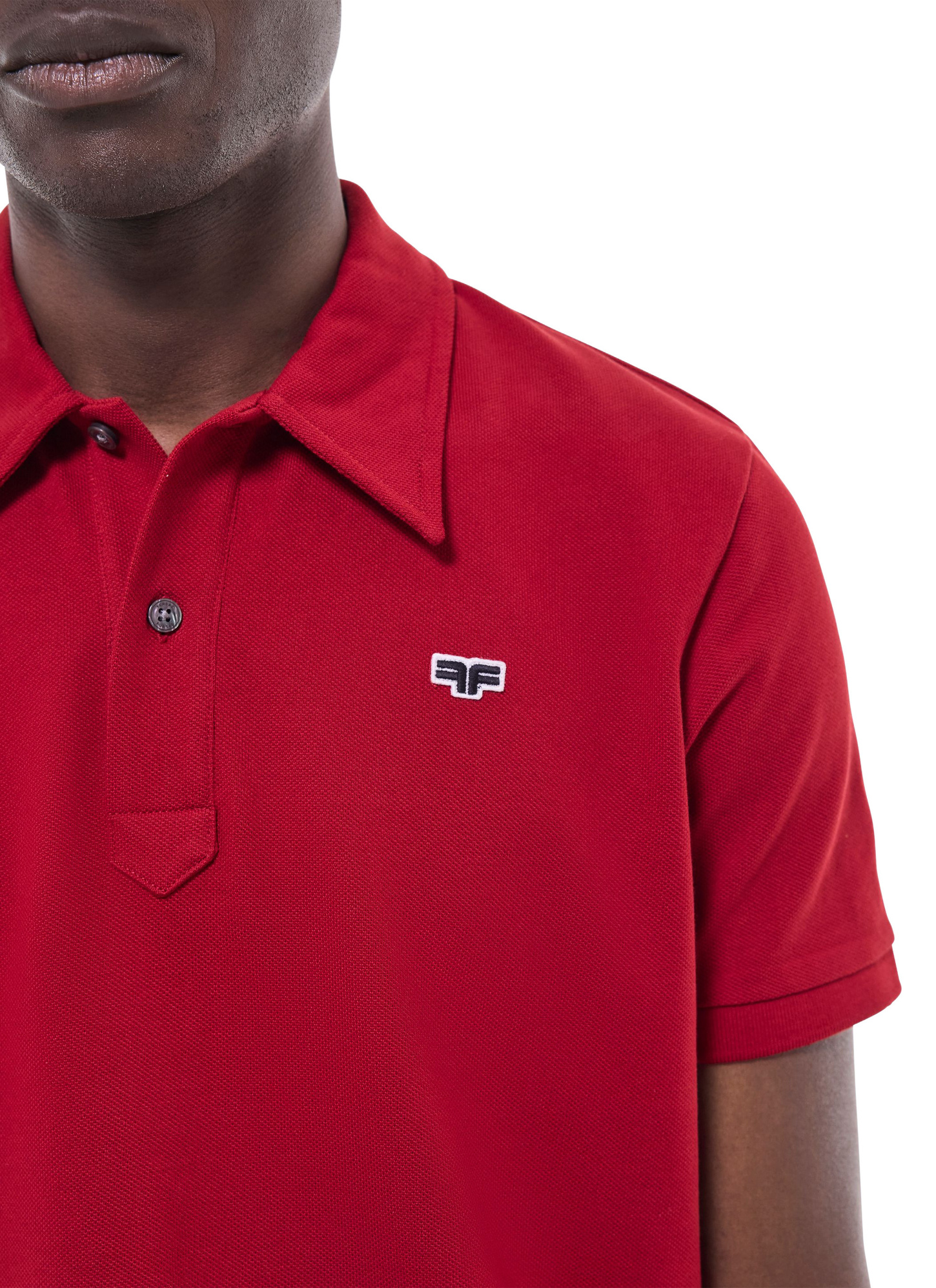 Men's organic cotton piqué polo shirt Fursac - J2GLUM-FJ22-C014