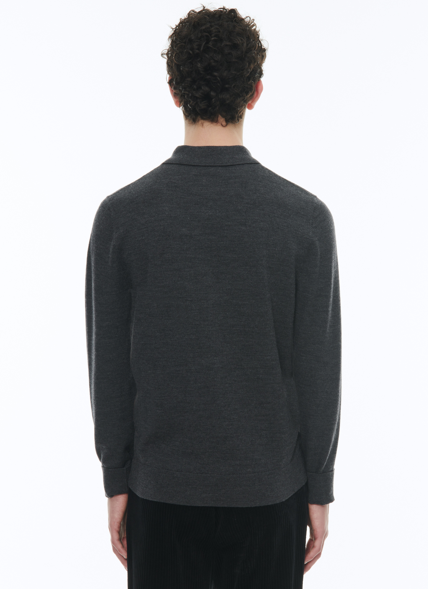 Men's wool polo shirt Fursac - A2CPOL-CA28-B019