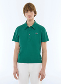 Cotton pique polo shirt - J2FLUM-FJ22-H009