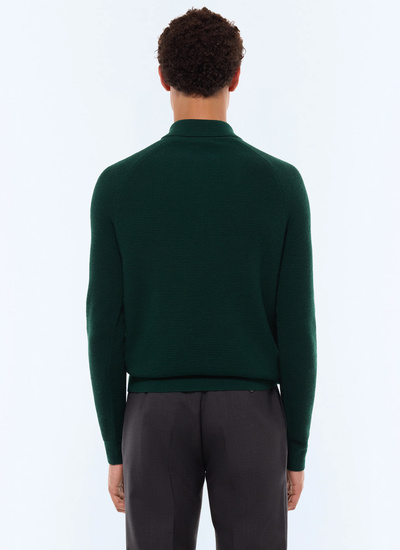 Men's certified wool polo shirt Fursac - A2AIRO-AA19-H014