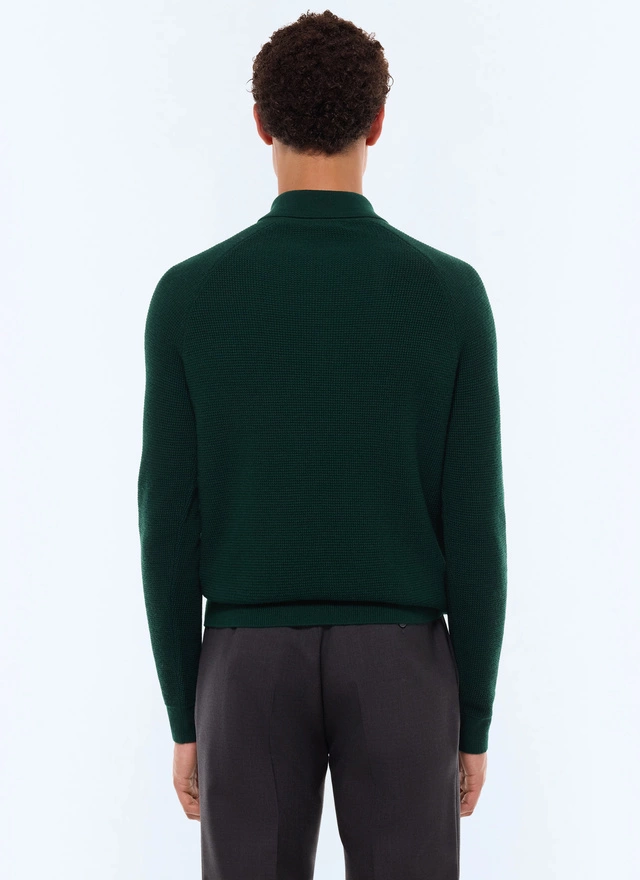 Men's certified wool polo shirt Fursac - A2AIRO-AA19-H014