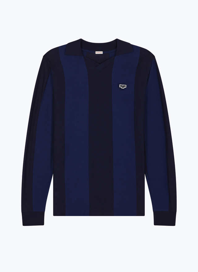 Men's blended cotton jersey polo shirt Fursac - J2ENZO-EJ02-D030