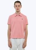 Cotton pique polo shirt - J2FLUM-FJ22-F006