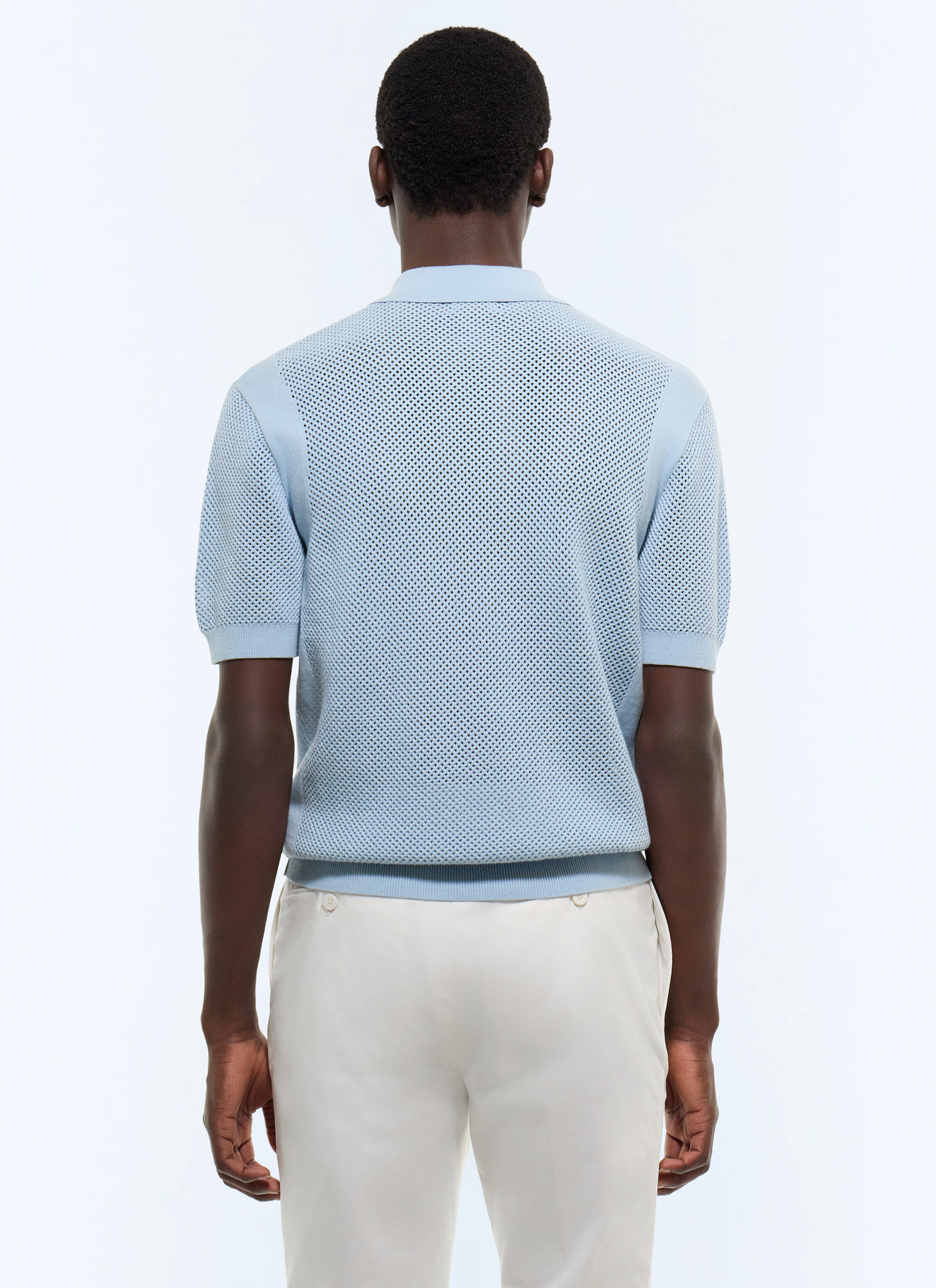 Men's organic cotton polo shirt Fursac - A2JOCO-JA11-D039