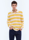 Wool and cotton striped rugby polo - A2GUBY-GA13-E005