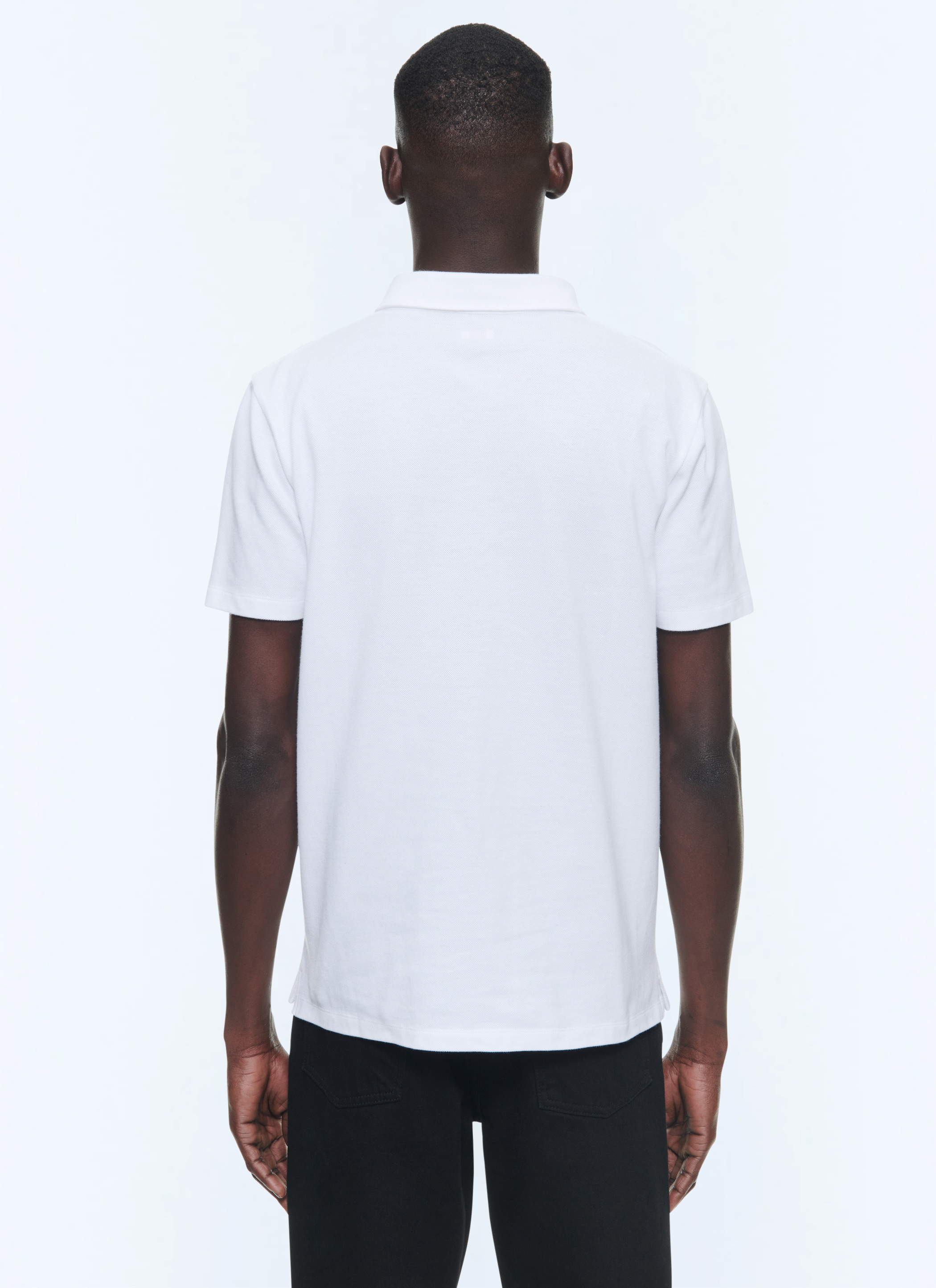 【送料&関税込】Diesel Tferry White Cotton Polo Shirt Men's short, long sleeve polo shirt: Cotton, Slim Fit | Diesel®