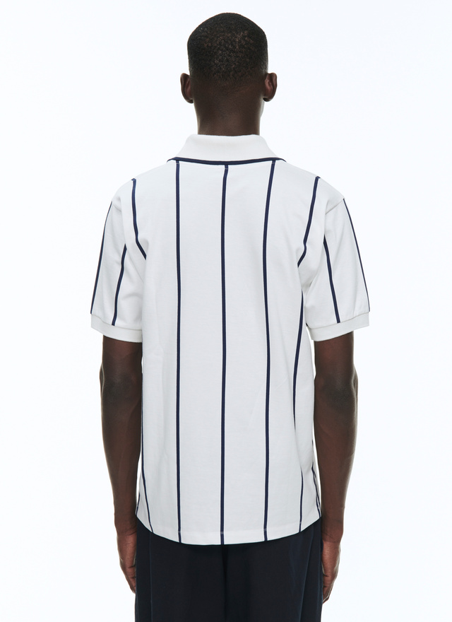 Men's cotton jersey polo shirt Fursac - 23EJ2BOVE-BJ07/01