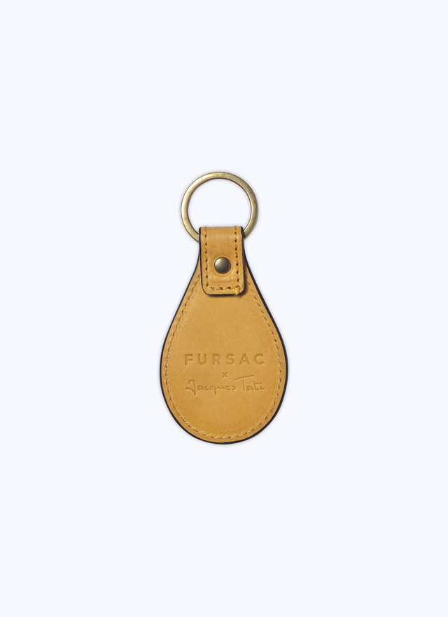 Porte-clés jaune moutarde homme Fursac - 23EB3VCLE-BB07/52