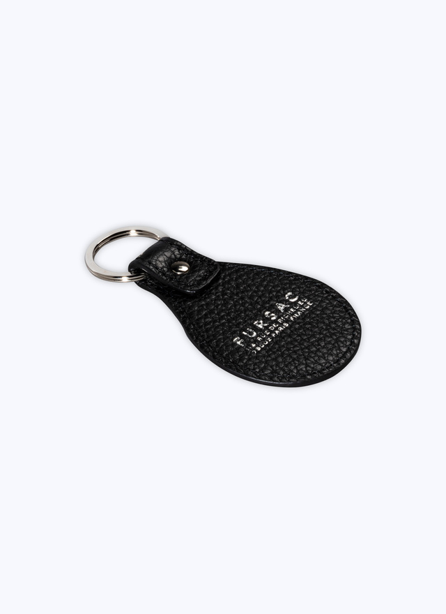 Porte-clés noir homme cuir Fursac - 22EB3VCLE-VB03/20