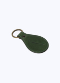 Porte-clés en cuir vert avec motif parapluie - 23EB3VCLE-BB08/41