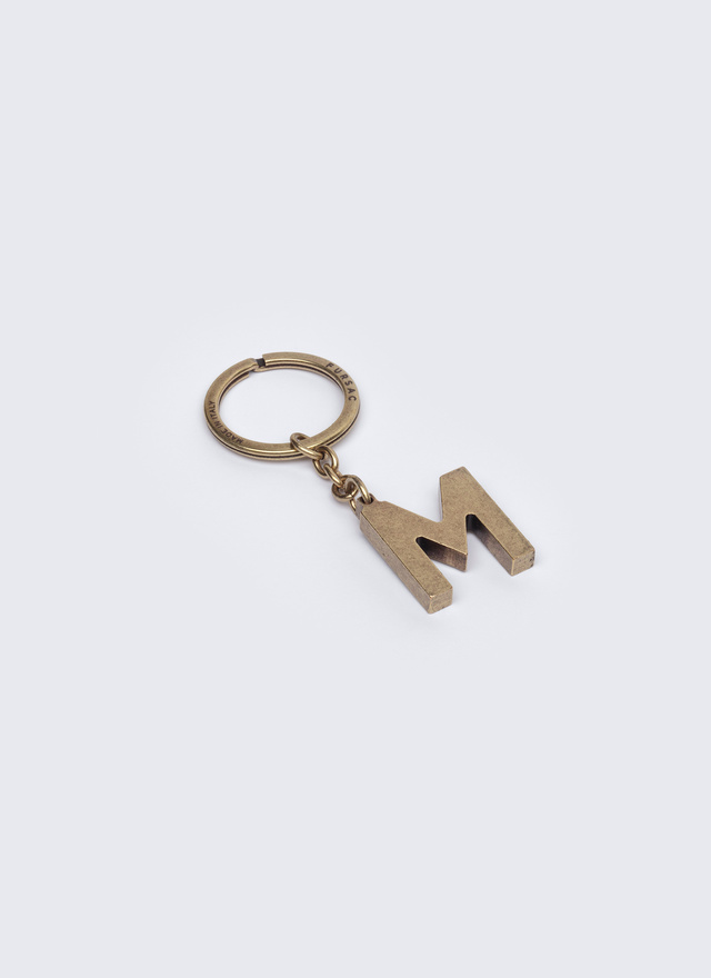 Porte-clés homme laiton doré laiton Fursac - B3CLEM-AB01-92