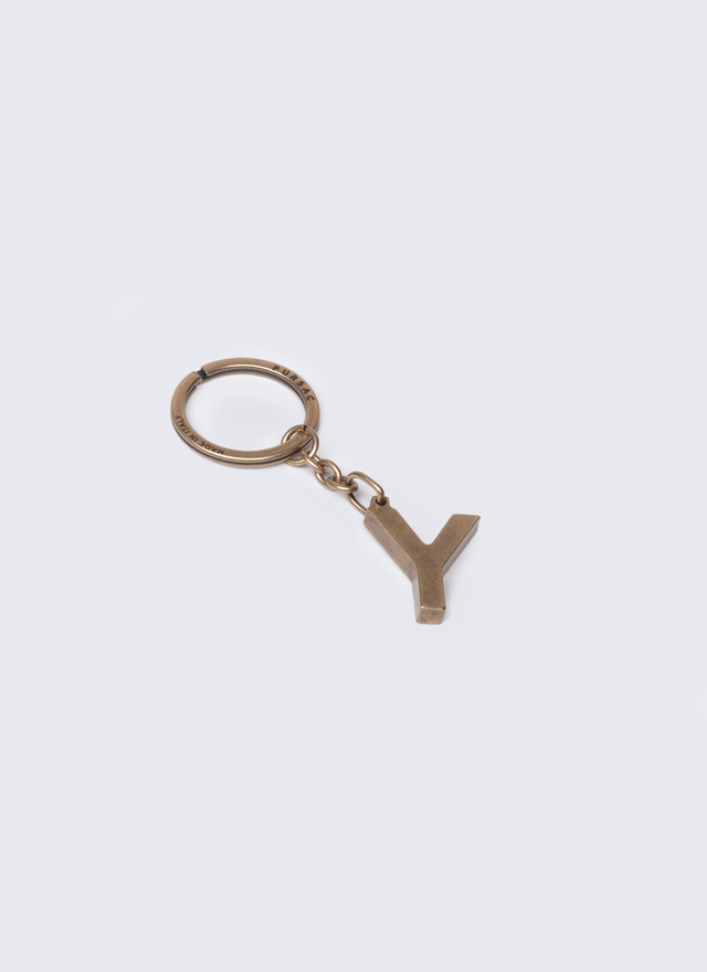 Porte-clés homme laiton doré laiton Fursac - B3CLEY-AB01-92