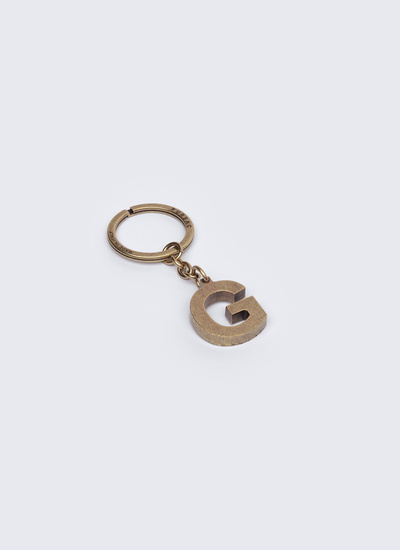 Porte-clés homme laiton doré laiton Fursac - PERB3CLEG-AB01/92